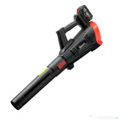 Outsunny Suflător cu Baterie 18V, Suflător de Frunze cu 2 Baterii 4Ah, Motor Brushless 600W, 3 Trepte Viteză 149 km/h, Turbo Boost, 2 Țevi, Încărcător, pentru Grădină Frunze Zăpadă Praful 