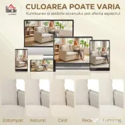 HOMCOM Canapea compactă mică | Aosom Romania 