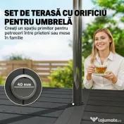 Outsunny terasă 6 locuri | Aosom Romania 