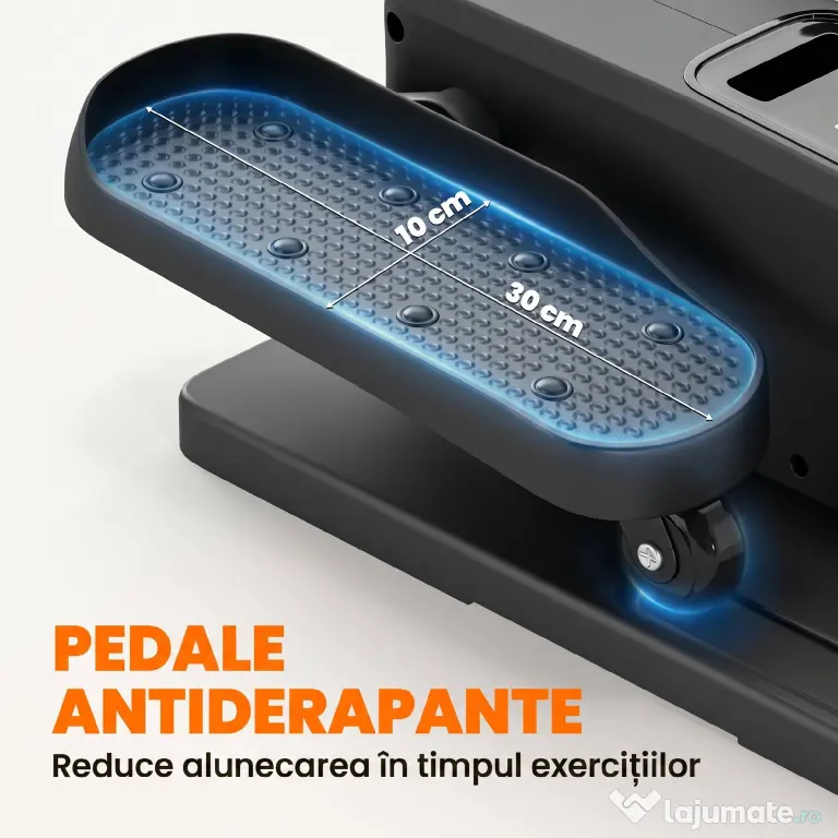 SPORTNOW Mini Bicicletă Eliptică de Birou, Manual/Automat, 12 Viteze Reglabile pentru Acasă | Aosom Romania