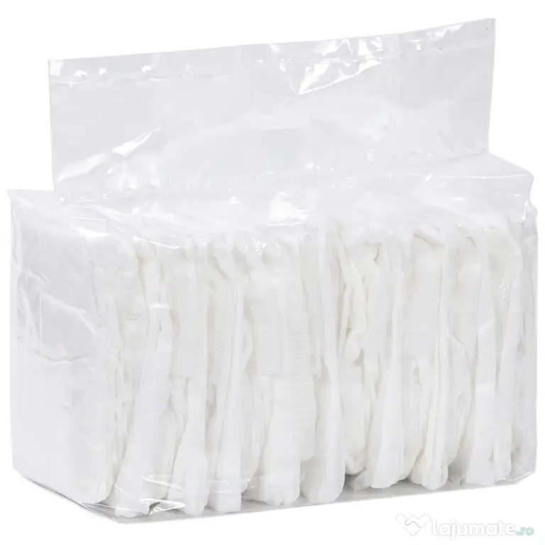 PawHut Scutece pentru Câini Masculi, 48 Bucăți cu Bandă Elastică Reglabilă, 62 x 20 cm, Alb | Aosom Romania