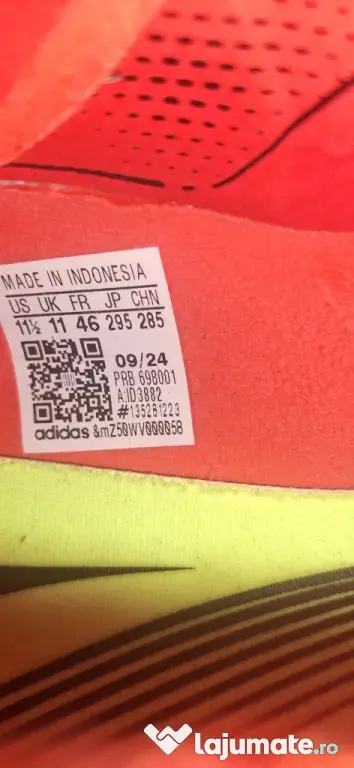 Ghete fotbal Adidas predator 25 elite FG mărime 46+ săculeț
