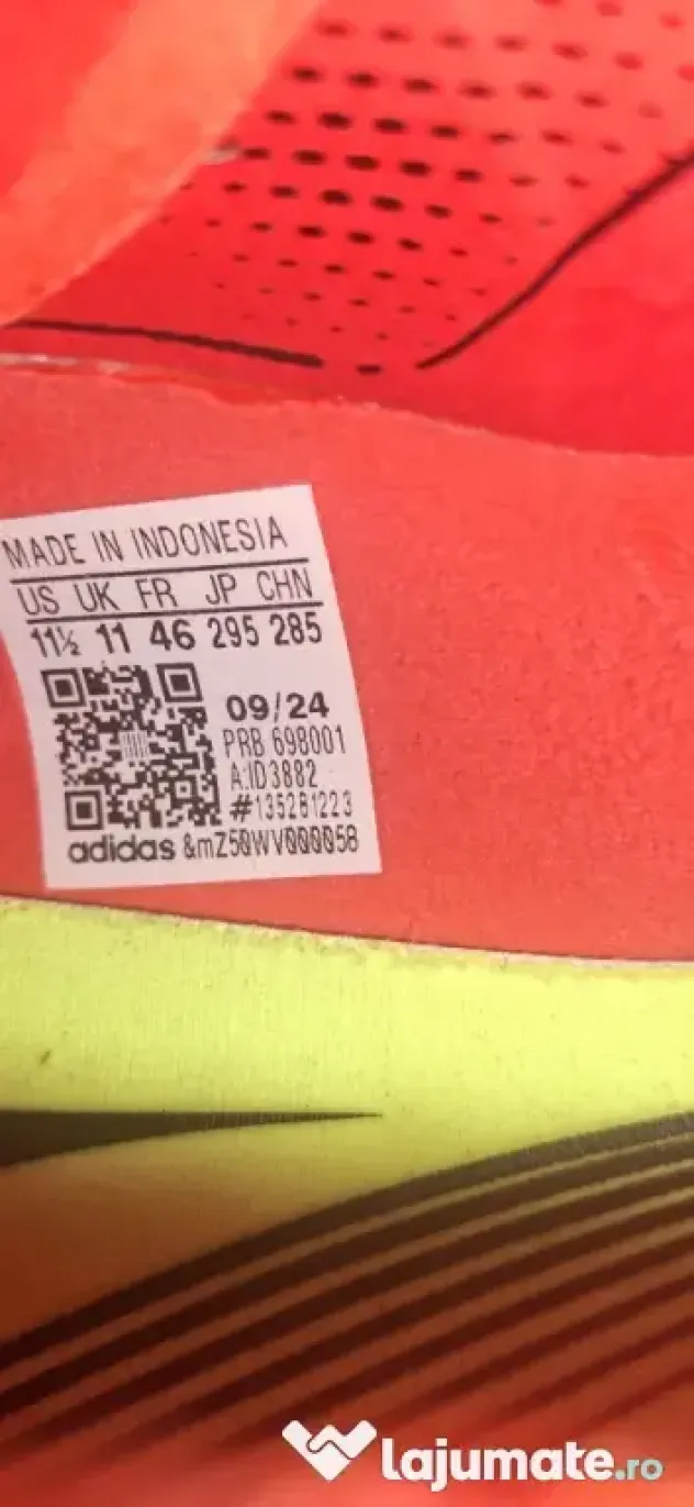 Ghete fotbal Adidas predator 25 elite FG mărime 46+ săculeț