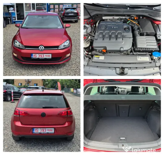 VW Golf VII 2012 1.6 TDI 105 CP euro 5 / RATE fara avans