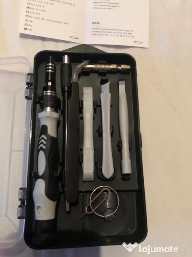 Trusa profesionala pt desfăcut orice tip de telefon