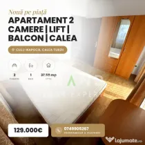Apartament 2 camere | Lift | Balcon | Calea Turzii–zona OM
