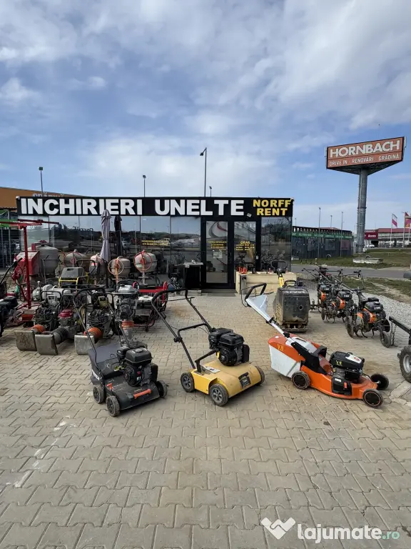 Închiriez șlefuitor de beton ,mai compactor,vibrator beton pe 220v sau pe bateri