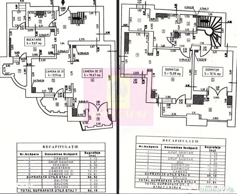 Vanzare duplex 4 camere Unirii-Splai - Bucuresti (Bucuresti-Ilfov)