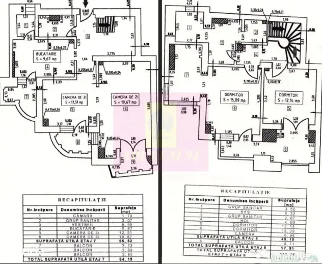 Vanzare duplex 4 camere Unirii-Splai - Bucuresti (Bucuresti-Ilfov)
