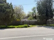 Teren 1047 mp + casă | deschidere DN | Lunca Corbului 