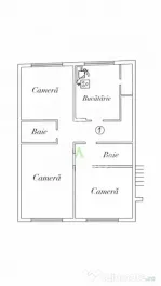3 camere decomandat | 2 bai | 70 mp | Mărăști/BRD/The Off