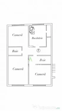 3 camere decomandat | 2 bai | 70 mp | Mărăști/BRD/The Off