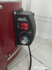 Cuptor rotund electric aKeL AF008,culoare visinie 