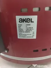 Cuptor rotund electric aKeL AF008,culoare visinie 