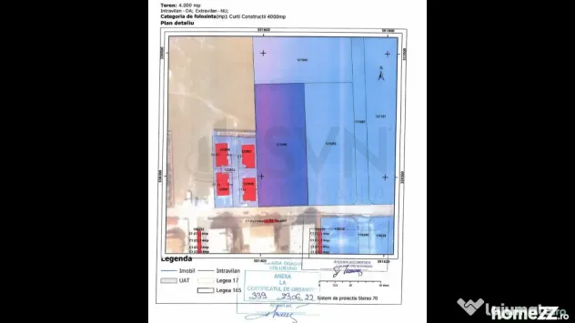 Teren cu autorizatie de constructie I Pipera I Scoala Ame... - Bucuresti (Bucuresti-Ilfov)