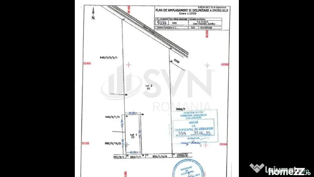 Teren cu autorizatie de constructie I Pipera I Scoala Ame... - Bucuresti (Bucuresti-Ilfov)