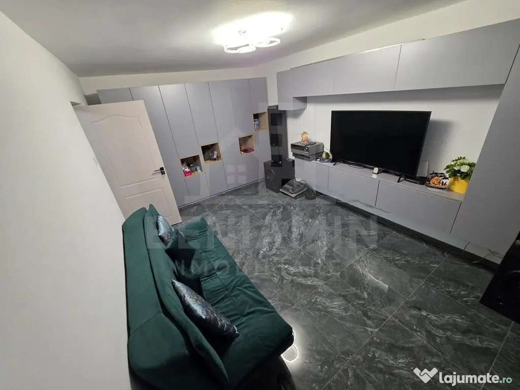Apartament 2 camere decomandat 52mp Brazda, centrala proprie
