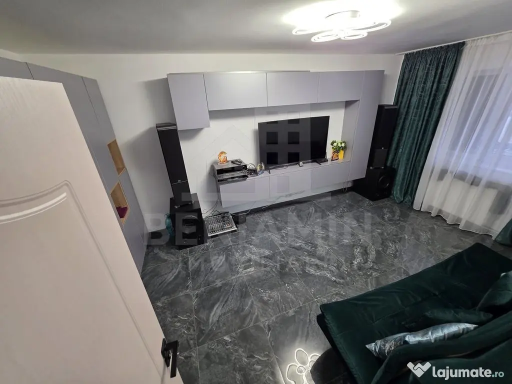 Apartament 2 camere decomandat 52mp Brazda, centrala proprie