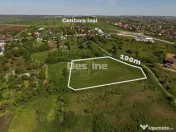 Teren intravilan cu acces dublu 462 mp Ciurbesti 