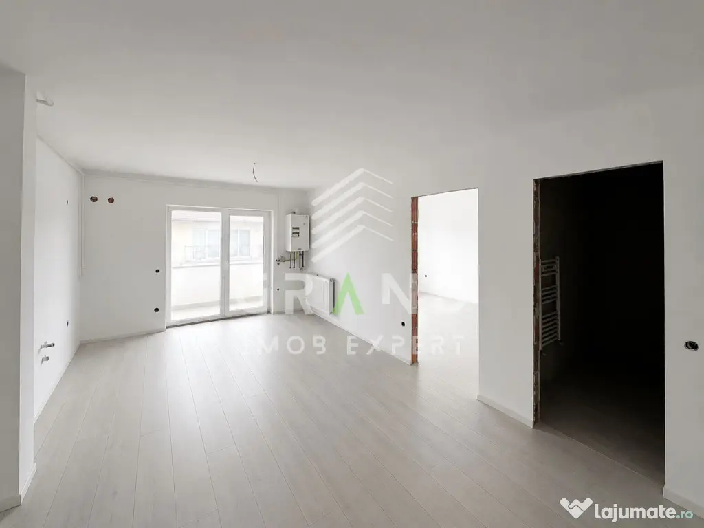 Apartament semifinisat, 46,5mp, etaj 3/4, Florești