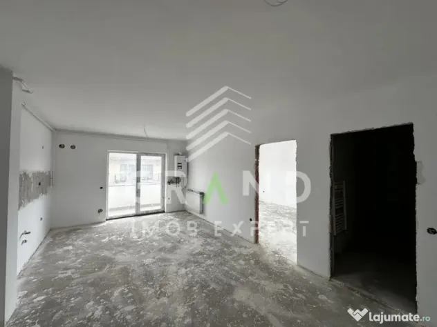 Apartament semifinisat, 46,5mp, etaj 3/4, Florești