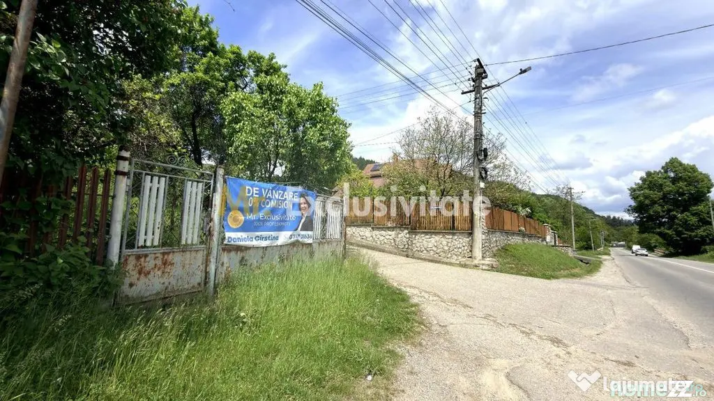 Casa cu teren generos - 4696 mp Apa Sarata - Campulung !!