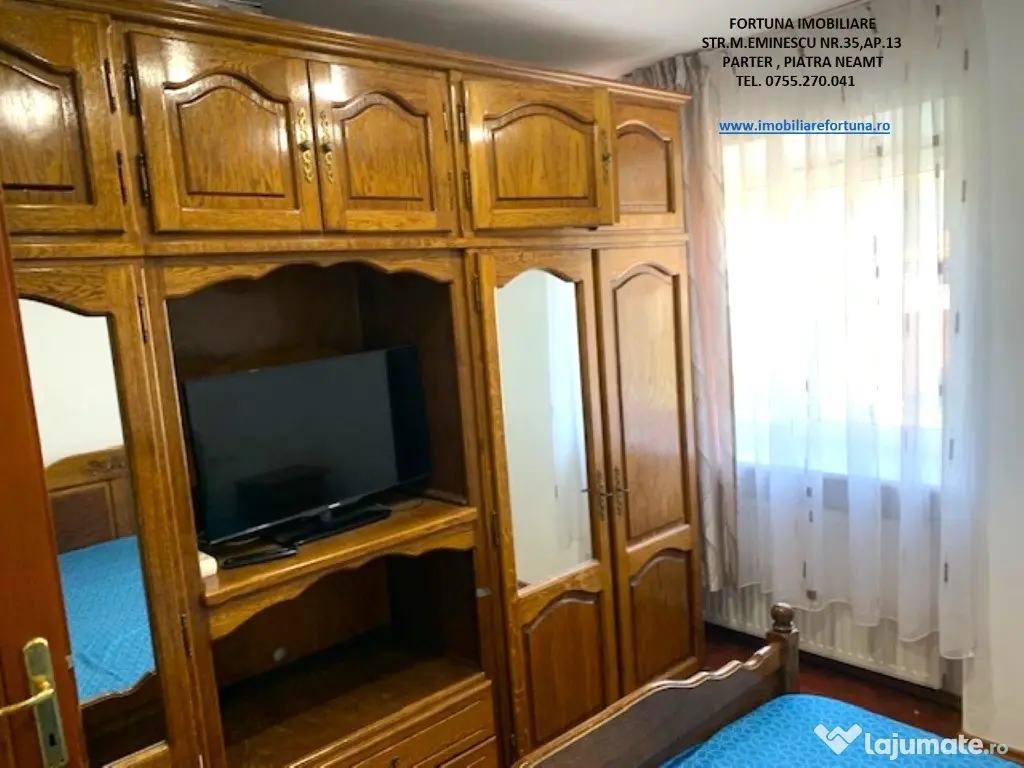 Apartament 2 camere,loc parcare, zona Centrala-Inspectoratul Scolar