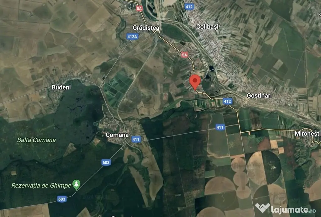 Comana, Falaștoaca - terenuri intravilane de vânzare 50...