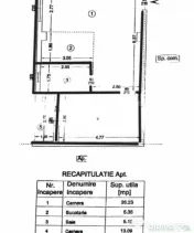 Apartament modern cu 2 camere, bloc nou 2020 – Dancu