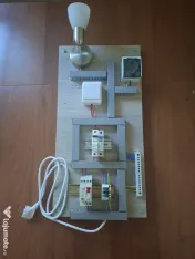 Panou electric didactic – instalație rezidențială 