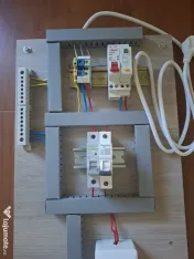 Panou electric didactic – instalație rezidențială 