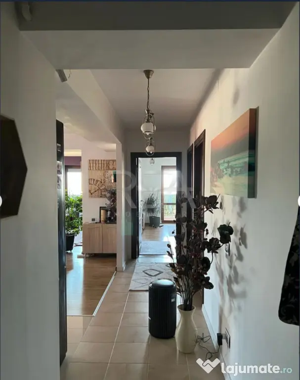 3 camere Pantelimon decomandat, centrală, an 2008, 108 mp
