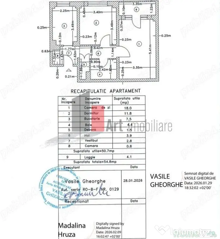Vindem apartament 2 camere in Crangasi