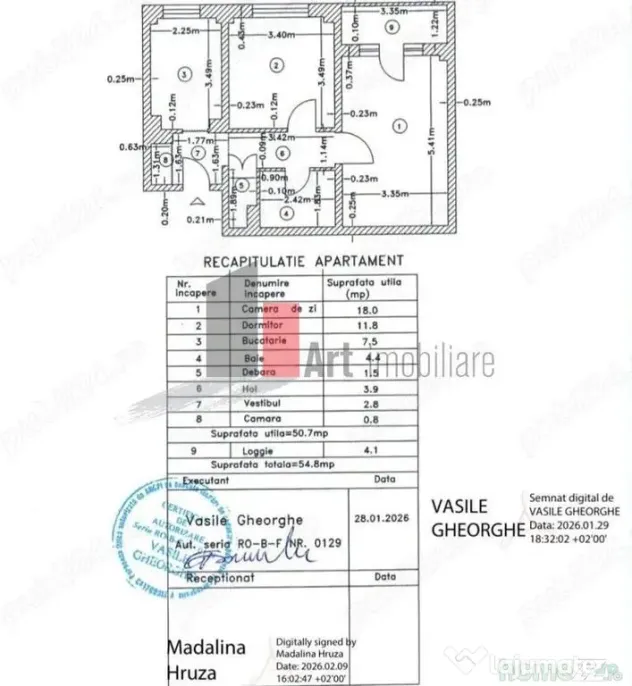 Vindem apartament 2 camere in Crangasi