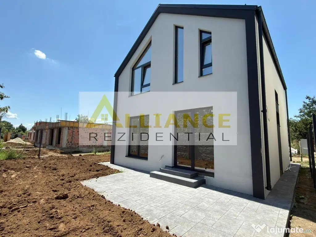 Vila Individuala | P+M | 4 camere + 2 bai | Proiect nou!!!