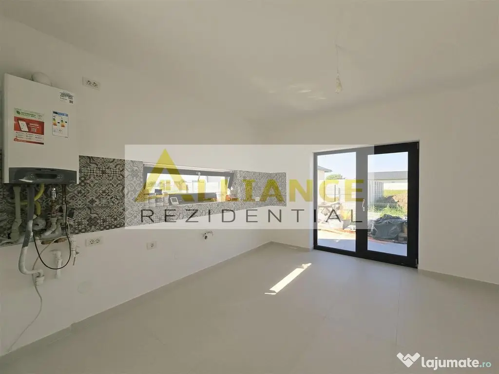Casa individuala-4 camere-pod-placa de beton-incarcare ma...