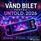 Abonament Untold 4 zile General Acces - Predare in Cluj 