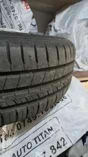 Set 4 jante cu anvelope vara Hankook 175/65 R14 82H FORD Fiesta, Ka, Suzuki 