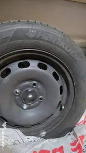 Set 4 jante cu anvelope vara Hankook 175/65 R14 82H FORD Fiesta, Ka, Suzuki 
