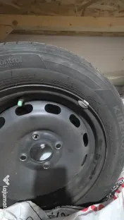 Set 4 jante cu anvelope vara Hankook 175/65 R14 82H FORD Fiesta, Ka, Suzuki 