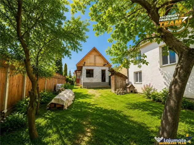 Casa cu potential, acces la din 2 strazi, 512 mp teren,