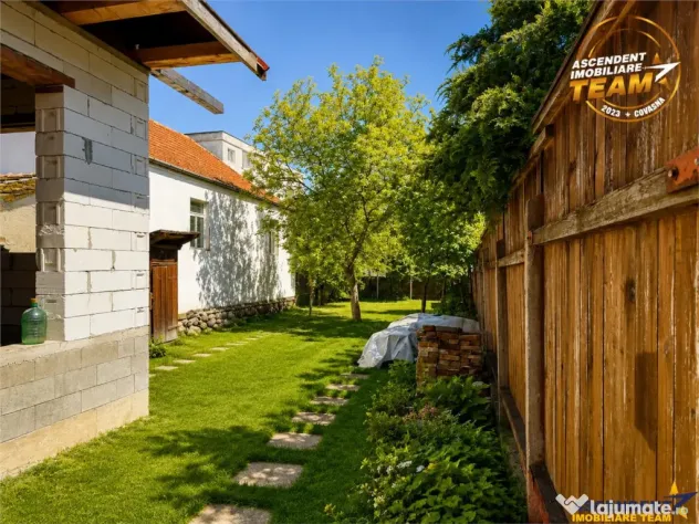 Casa cu potential, acces la din 2 strazi, 512 mp teren,