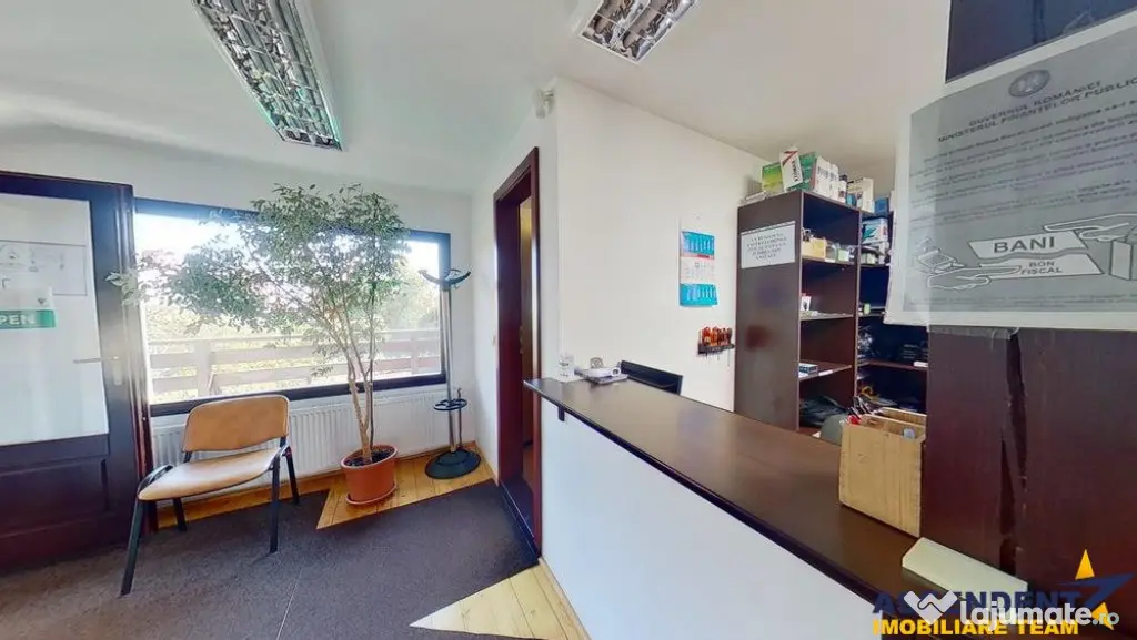 Nivel in casa, recomandat si activitati birou, Central, Bra