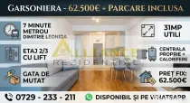 GARSONIERA - 62.500â¬ + PARCARE INCLUSA - METROU DIMI...