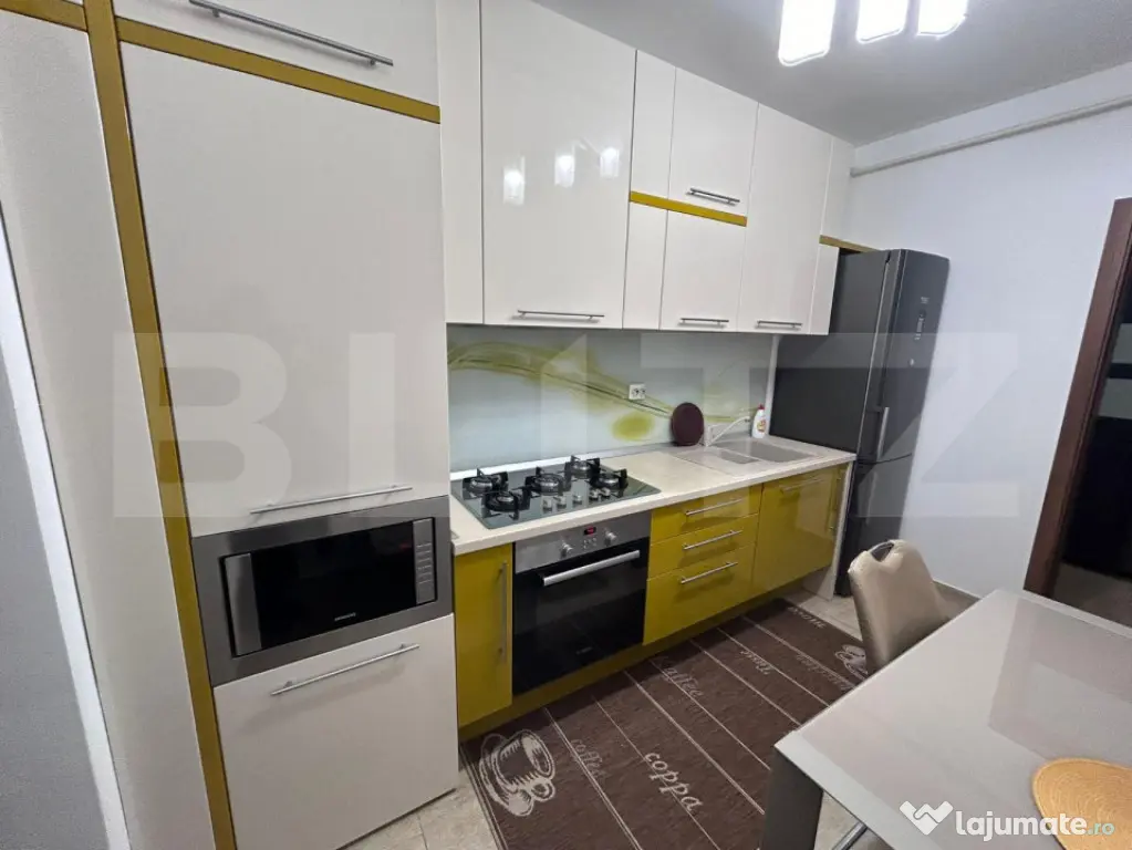Apartament 3 camere, doua bai,78 mp, Bujorului Residence
