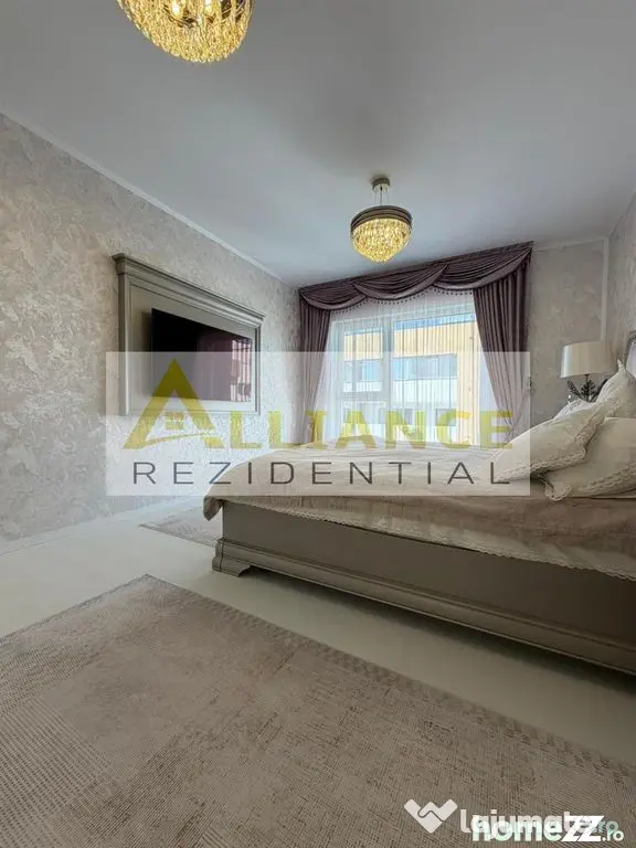 Apartament 3 camere mobilat utilat modern * Strada Biruintei