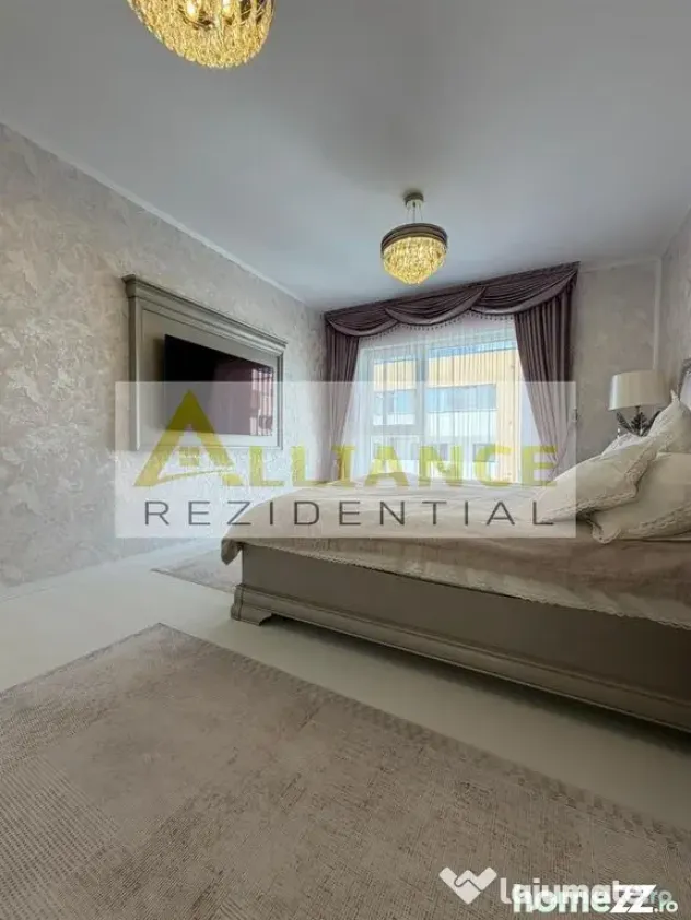 Apartament 3 camere mobilat utilat modern * Strada Biruintei