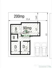 Casă nouă/ 3 camere/ pe parter/eficientă energetic/ Vl... 