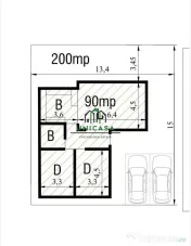Casă nouă/ 3 camere/ pe parter/eficientă energetic/ Vl... 