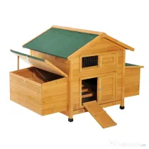 PawHut Cotet Gaini de Gradina – Lemn Impermeabil 150×100×96,5 cm